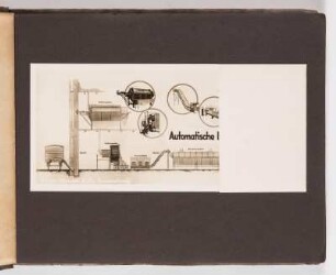 Albumseite 1 mit Aufnahme einer automatischen Erbsenverarbeitungsanlage