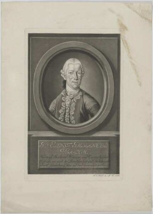 Bildnis des Johann Ernst Immanuel Walch