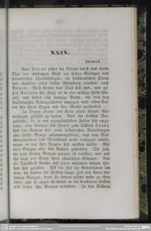 XXIX. : Innsbruck
