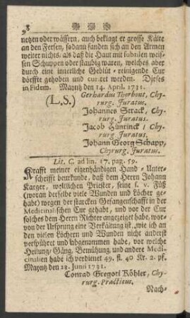 Lit. C. ad lin. 17. pag. 59.
