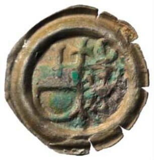 Fundmünze, Hohlpfennig, 1519