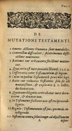 Tractatus de mutatione ultimae voluntatis ...