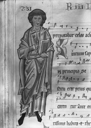 Antiphonarium Sedlecense — Evangelist Johannes, Folio 231