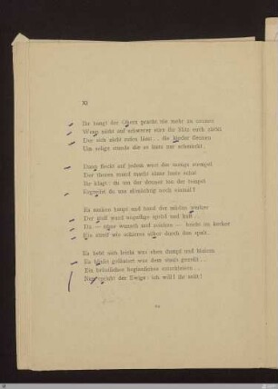 Vorspiel XI : [SW V: keine Sigle]; [SW V, S. 20/107]