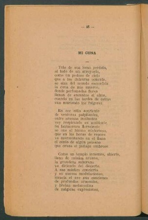 Mi cuna