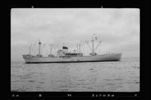 Cap Verde (1956), Frachtschiff (reefer), Hamburg Südamerikanische Dampfschifffahrts-Gesellschaft A/S & Co KG (HSDG), Antwerpen, Bau-Nr. 461