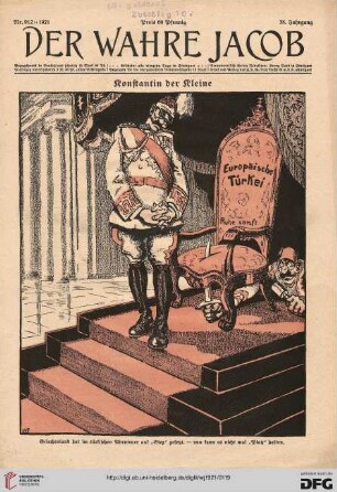 Nr. 912 (1921) (Konstantin der Kleine)