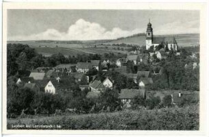 Leuben. Blick auf Leuben
