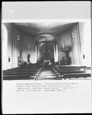 Katholische Kirche Mariä Geburt / Katholische Pfarrkirche Sankt Mauritius