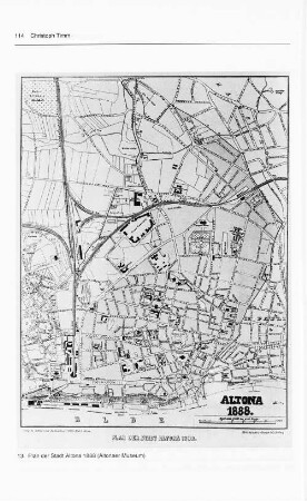 13. Plan der Stadt Altona 1888 (Altonaer Museum)