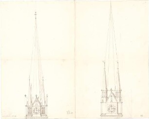 Schmidt, Heinrich von; München; St. Maximilian - Turmspitze (Ansichten)