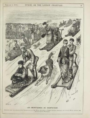 Les montagnes de Hampstead