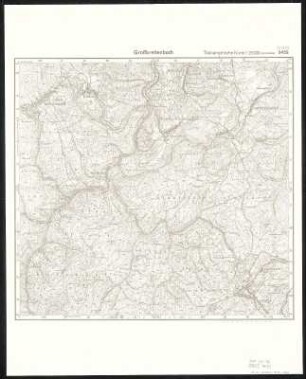 Meßtischblatt 5432 : Großbreitenbach, 1939 : Großbreitenbach. - Hrsg. 1905, bericht. 1934, letzte Nachtr. 1936. - 1:25000. - [Berlin]: Reichsamt für Landesaufnahme, 1939. - 1 Kt.