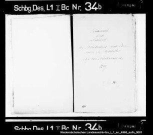 Testament und Nachlaß des Archidiakons und Domherrn zu Hildesheim Jost von Münchhausen