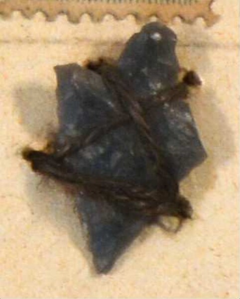 Stone arrowhead