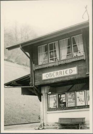 Am Bahnhof von Oberried