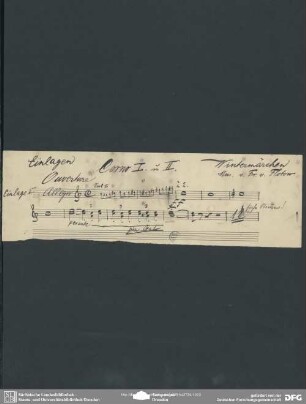 Einlage 1-3: cor 1, 2 (incpl)