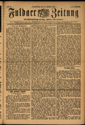 Ausgabe vom Donnerstag, den 30. Januar 1896.