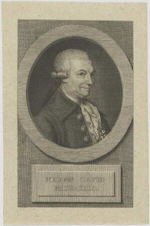 Bildnis des Iohann David Michaelis