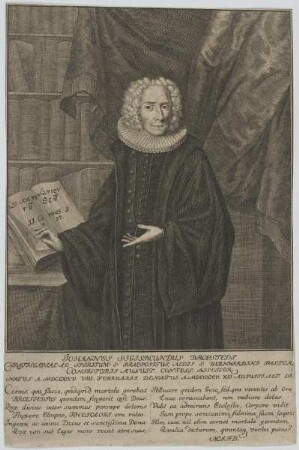 Bildnis des Johannes Sigismundus Broestedt