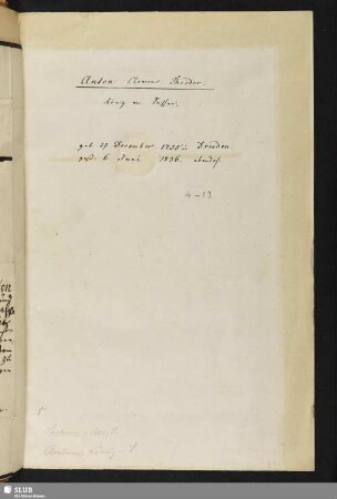 4-13. Anton Klemens Theodor 