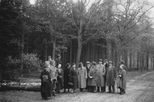 Betriebsausflug : Gruppenbild bei einem Betriebsausflug nach Rohrbach