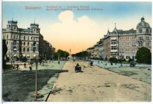 Budapest. Andrássy-Straße
