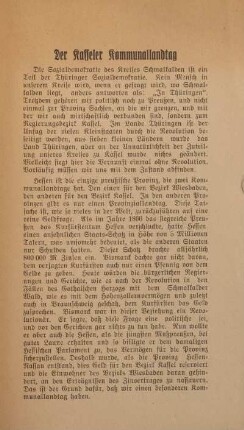 Der Kasseler Kommunallandtag.