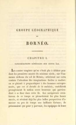 Groupe géographique de Bornéo