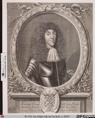 Bildnis Emanuel, 1665 Fürst zu Anhalt-Köthen u. Plötzkau (reg. 1669/70)