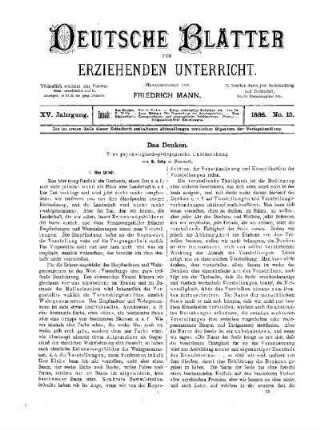 Das Denken