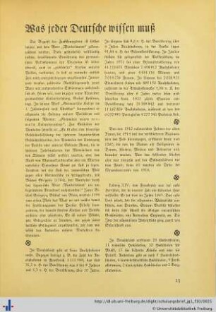 Was jeder Deutsche wissen muß.