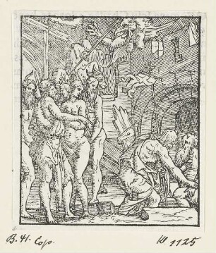 Christus in der Vorhölle, Blatt 26 der Folge "Passion"