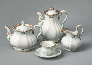 Service "Kaffe- und Thee-Geschirr, Moabiter baroque Form"