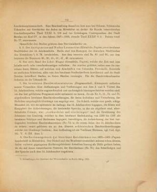 Schlesische Urkunden zur Geschichte des Gewerberechts insbesondere des Innungswesens aus der Zeit vor 1400
