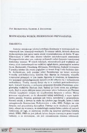 20: Rozważania wokół pierwszego przykazania