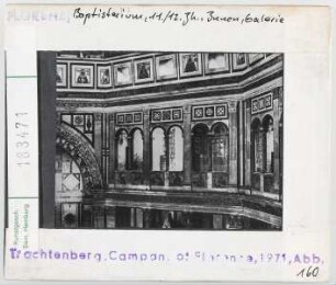 Florenz: Baptisterium, Innenansicht, Galerie