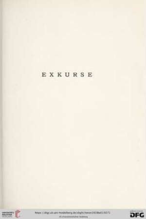 Exkurse