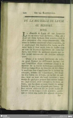 De La Bouteille De Leyde Ou Renfort