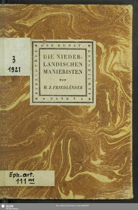 Die niederländischen Manieristen