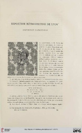 2. Pér. 16.1877: Exposition rétrospective de Lyon, [2], Exposition d'Angoulême