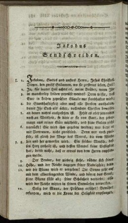 Jakobus Sendschreiben.
