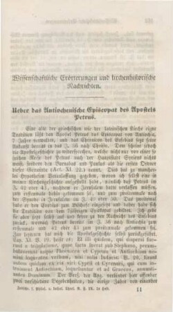 161-220 Wissenschaftliche Erörterungen und kirchenhistorische Nachrichten
