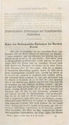 161-220 Wissenschaftliche Erörterungen und kirchenhistorische Nachrichten