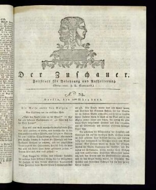No. 34 - 20. März 1821