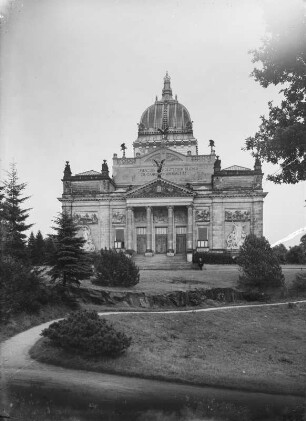 Görlitz : Görlitz (Zgorzelec/Polen). Oberlausitzer Gedenkhalle. Außenansicht