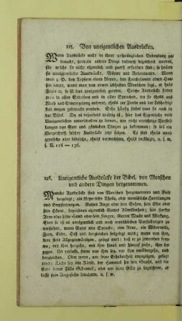 Von uneigentlichen Ausdrücken