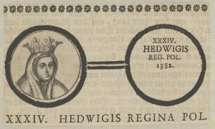 Bildnis der Hedwig von Anjou