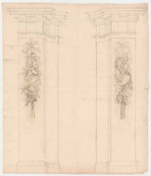 Thiersch, Friedrich von; München; Justizpalast - Säulen (Perspektiven)