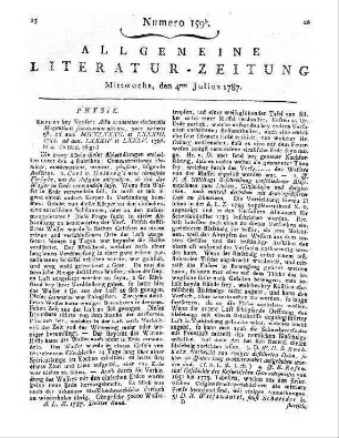 Ditmar, T. J.: Ueber das Vaterland der Chaldäer. Berlin: Pauli 1786